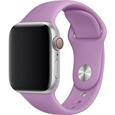 Silikonový řemínek pro Apple Watch 4 / 5 / 6 / 7 / 8 / SE (38 / 40 / 41 mm) L Purple