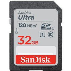 Paměťová karta Sandisk Ultra SDHC UHS-I 120MB/s 32GB (class 10)