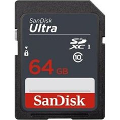 Paměťová karta Sandisk Ultra SDXC UHS-I 100MB/s 64GB (class 10)