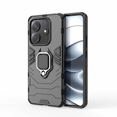 Pouzdro BACK Lenuo Armor pro Xiaomi Redmi Note 14 4G Black