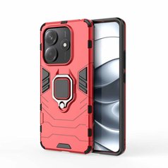 Pouzdro BACK Lenuo Armor pro Xiaomi Redmi Note 14 4G Red