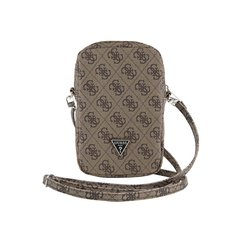 Pouzdro Guess PU 4G Triangle Logo Brown