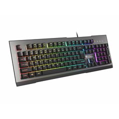 Herní klávesnice Genesis Rhod 500 RGB, CZ/SK layout, 6-zónové RGB podsvícení