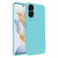 Pouzdro BACK Silicone pro Honor 90 Lite 5G Light Blue