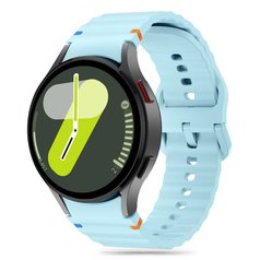 Silikonový řemínek Sport pro Samsung Galaxy Watch 4/ 5/ 5 Pro/ 6/ 7/ FE Sky Blue
