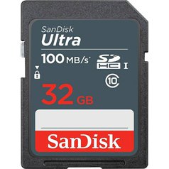 Paměťová karta Sandisk Ultra SDHC UHS-I 100MB/s 32GB (class 10)