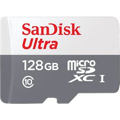 Paměťová karta SanDisk microSDXC UHS-I 100/R 128GB (class 10)