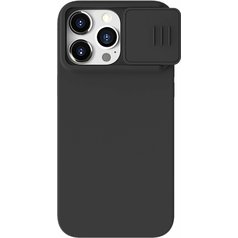 Pouzdro BACK Nillkin CamShield Silky pro iPhone 15 Pro Black