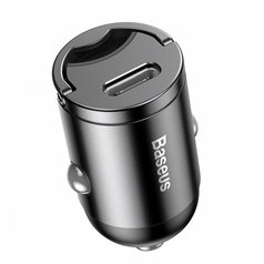 Baseus VCHX-B0G rychlonabíjecí adpatér do auta USB-C 30W Black