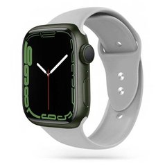 Silikonový řemínek pro Apple Watch 4 / 5 / 6 / 7 / 8 / SE (42 / 44 / 45 mm) Grey