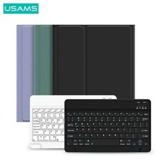 Pouzdro BOOK s klávesnicí Usams pro Apple iPad 11" 2020/2021 Purple / White klávesnice
