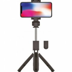 Selfie tyč + tripod WG Bluetooth Black