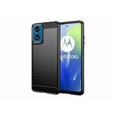 Pouzdro BACK WG Carbon pro Motorola Moto G04/ Moto G24 Black