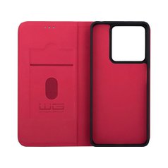 Pouzdro BOOK WG Duet pro Xiaomi Redmi Note 14 5G Red