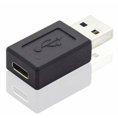 PremiumCord USB adaptér USB-C na USB Black