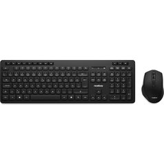 Niceboy MK10 Combo, bezdrátová klávesnice +myš , CZ/SK layout, Black