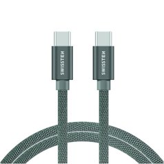 Datový kabel Swissten USB-C/USB-C (3A) 2m Silver