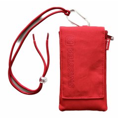 Pouzdro Swissten Pocket pro telefony vel. do 6,8" (165x82x10 mm) Red