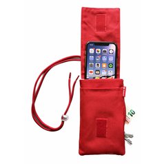 Pouzdro Swissten Pocket pro telefony vel. do 6,8" (165x82x10 mm) Red