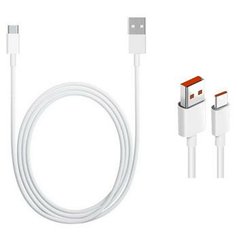 Datový kabel Xiaomi USB/USB-C (6A) 1m White