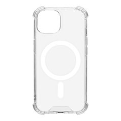 Pouzdro BACK TPU Plyo MagSafe pro iPhone 15 Transparent