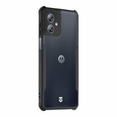 Pouzdro BACK Quantum Stealth pro Motorola Moto G54 5G/ Moto G54 Power 5G Transparent/Black