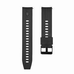 Silikonový řemínek Tactical Quick Release pro Smart Watch 20mm Black