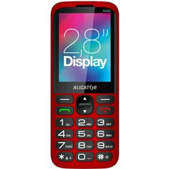 Aligator A930 GPS 4G Dual Sim Red