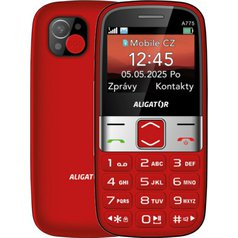 Aligator A775 Dual Sim Red