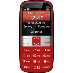 Aligator A775 Dual Sim Red