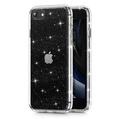 Pouzdro BACK Glitter pro Apple iPhone 7/ iPhone 8/ iPhone SE 2020 Transparent