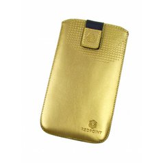Pouzdro Velvet Pocket Style vel. 5XL ( 5,2" - 5,5" ) Gold