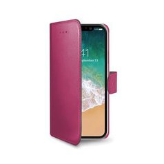 Pouzdro Book polohovací Celly pro Apple iPhone X/ iPhone XS Pink