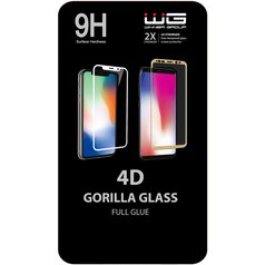 Ochranné sklo WG 4D Gorilla Glass 9H Full Glue pro Motorola Moto G84 5G Black
