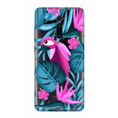 Pouzdro BACK Funny pro Huawei P Smart Z Transparent Parrot