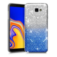 Pouzdro Back Glitter 2v1 pro Huawei P30 Transparent Blue