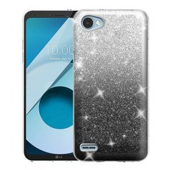Pouzdro Back Glitter 2v1 pro Xiaomi Redmi 7 Transparent Grey