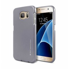 Pouzdro Goospery i Jelly Case Samsung Galaxy J7 (2017) J730F Metal Grey