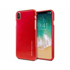 Pouzdro Goospery i Jelly Case Apple iPhone XS Max Metal Red