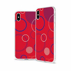 Pouzdro Da Vinci Case Apple iPhone X/ iPhone XS Red