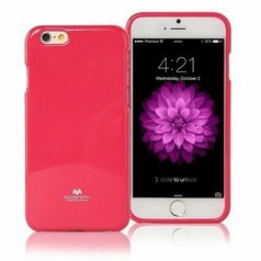 Pouzdro Goospery Jelly Case Apple iPhone XR Hot Pink