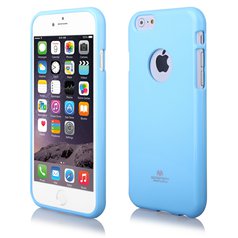 Pouzdro Goospery Jelly Case Apple iPhone 7/ iPhone 8 Light Blue