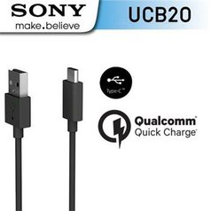 Datový kabel Sony UCB-20 USB/USB-C (3A) 1m Black